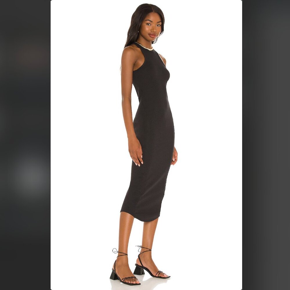 Brand New Rag & Bone The Essential Rib Tank Dress – XS | Black